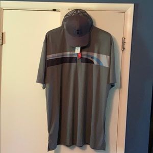 Golf polo and hat combo - Travis Mathew